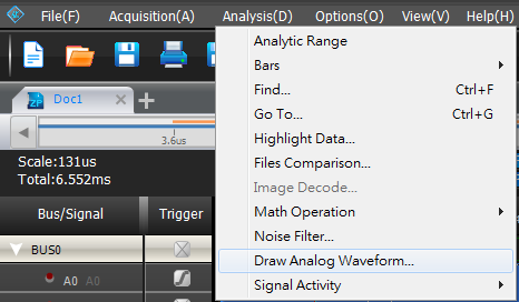 Analog Waveform