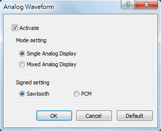 Analog Waveform